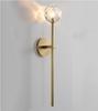 Crystal Cut Wall 2 - crystal wall lamp 71cm Brass Gold