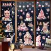 Christmas Tree Santa Claus Christmas Window Stickers Removable Wall Sticker New Wall Decal