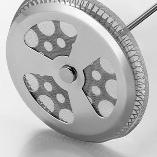 1000ml French Press Coffee Maker 34oz Heat-Resistant Borosilicate Glass No-Drip Spout