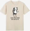 I Have To Say Weird Stuff Or I Will Die Funny Frog Drinking Coffee Tshirt