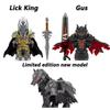 Non-Toxic World Of Warcraft Wow Building Blocks Lich King Mini Action Figure Toys Berserk Guts Gus Building Block Figure Holiday Gift