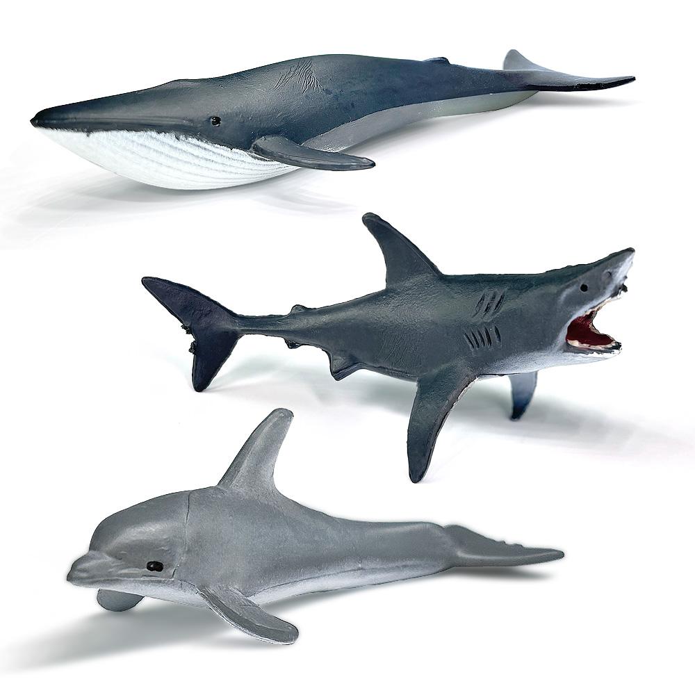 12pcs/set pvc Simulated Sea Life Toy Model Realistic Marine Animals Whale Shark Dolphin Turtle Birthday Gifts for Kids