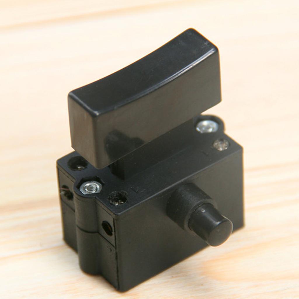 Cutter Switch 250V-5E4 10A Lock Power Tool Cutting Machine Electric Drill Angle Grinder Switch Triggers Button Tools