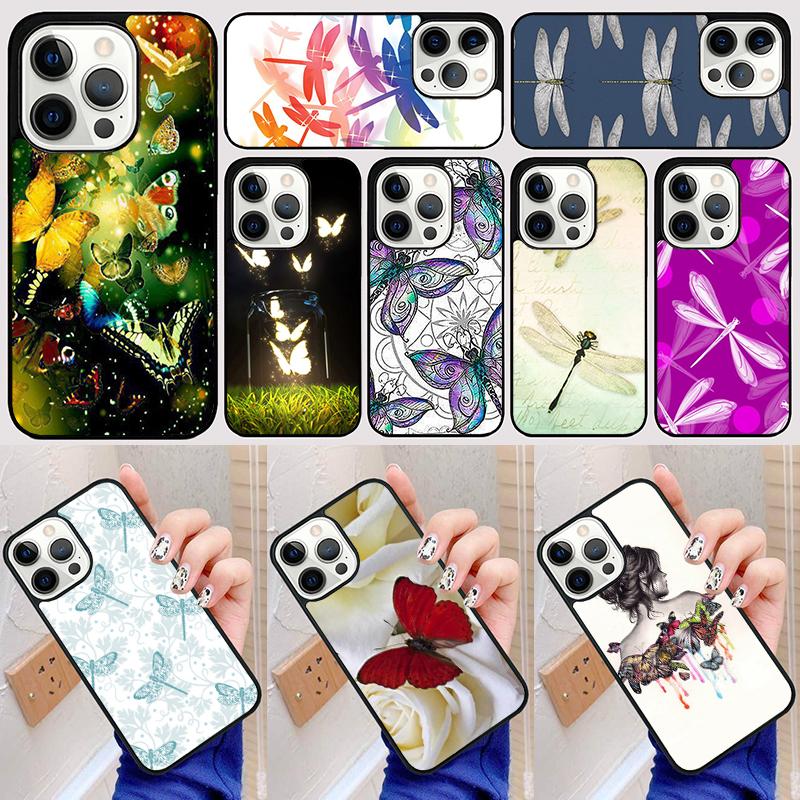 Beautiful Butterfly Nature Wildlife Soft Phone Case Cover for iPhone 17 Air 16 15 14 13 11 12 Pro Max Plus