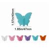 Wall Mounted Butterfly Wall Hooks Self Adhesive Key Holder Butterfly Storage Hanger  Bathroom