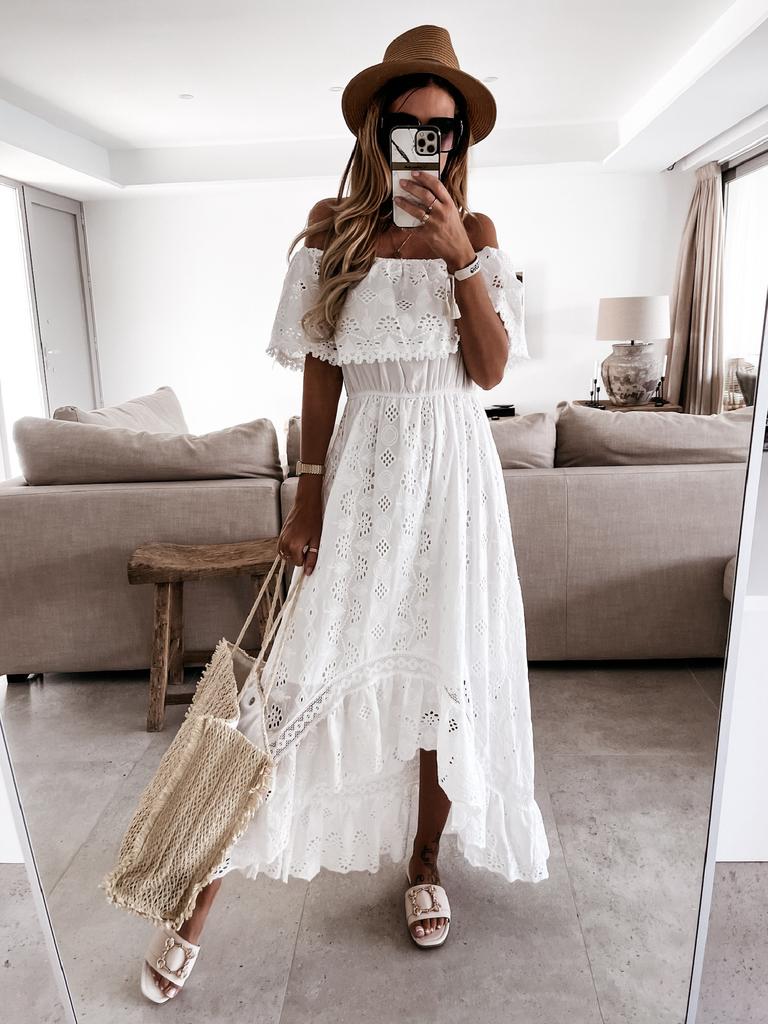 FASHION Summer White Dress For Woman 2023 Trendy Casual Beachwear Cover-ups Outfits New Boho Hippie Chic Long Maxi Dresses Elegant Party