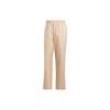 Originals Logo Print Mid-Rise Elastic Waist Straight Leg Solid Color Casual Pants Men Bottoms Phantom-Beige IR7584