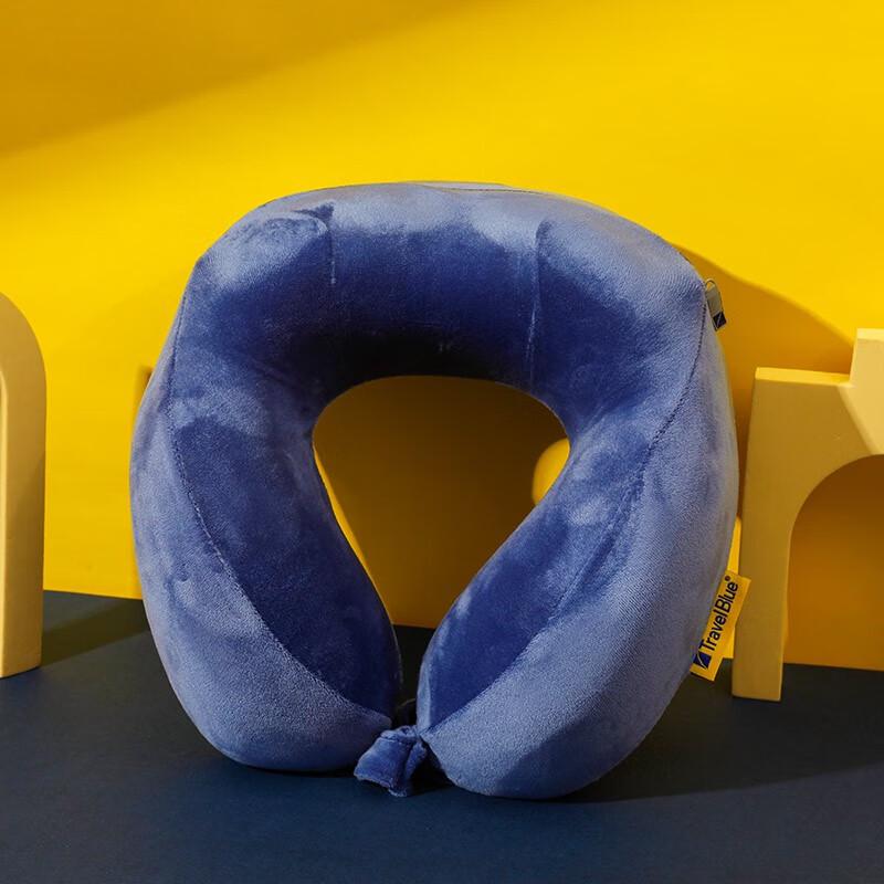 Lanlv Memory Foam Hooded Travel Neck Pillow