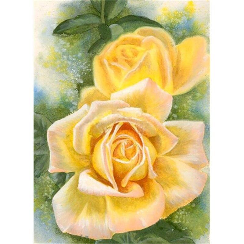 Новый 5D DIY алмазная живопись цветы Алмазная вышивка пейзажи вышивка крестиком полная круглая дрель домашний декор ручной художественный подарок