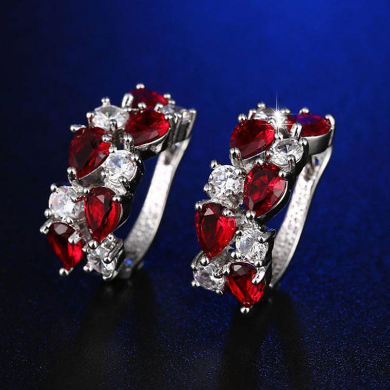 Серьги для женщин Ювелирные изделия Позолота 14K Pendientes Модные Круглые Кольца Прозрачная Мозаика Цирконий CZ Пусеты Серьга-гвоздик Ювелирное изделие