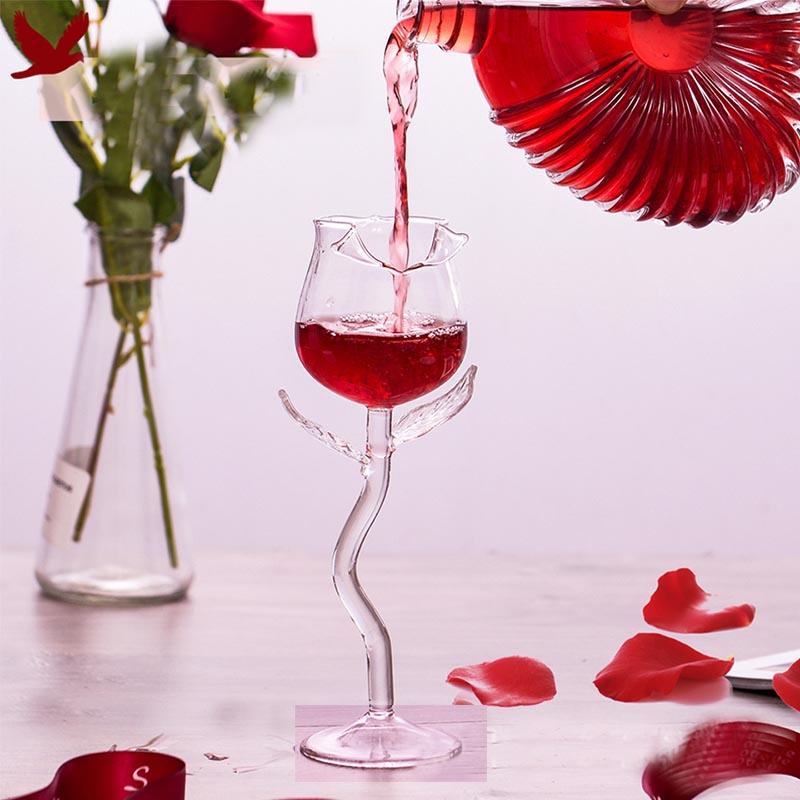 BORREY хрустальный бокал розово-красный бокал для вина Wine Magnum стекло прозрачный бокал для вечеринок веселая кружка для холодных напитков, сока 6 унций подарок для женщин