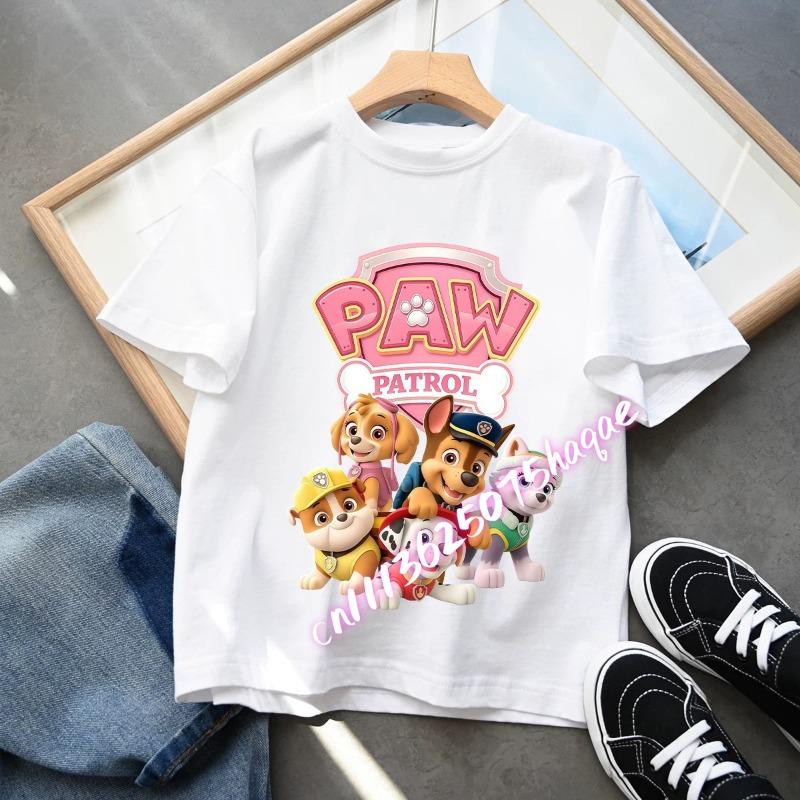 Девочки Чиби K-Pop Идол Принт Короткий Рукав Футболка Милый Мультяшный Девочки Группа Графическая Футболка Дети Лето Повседневный Топ
