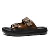 Fashion New Summer Mens Slippers Non-slip Soft Sole Half Drag Outdoor Male Sandals Fashionable Man Beach Shoes Casual Lightweight Slides
