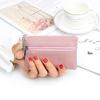 Women's Mini Zipper Coin Purse & Key Pouch Wallet