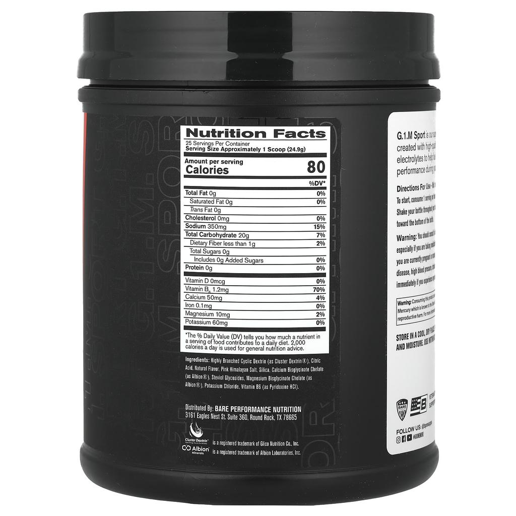 BPN, G.1.M Sport, Salted Watermelon, 623g (1lb 6oz)