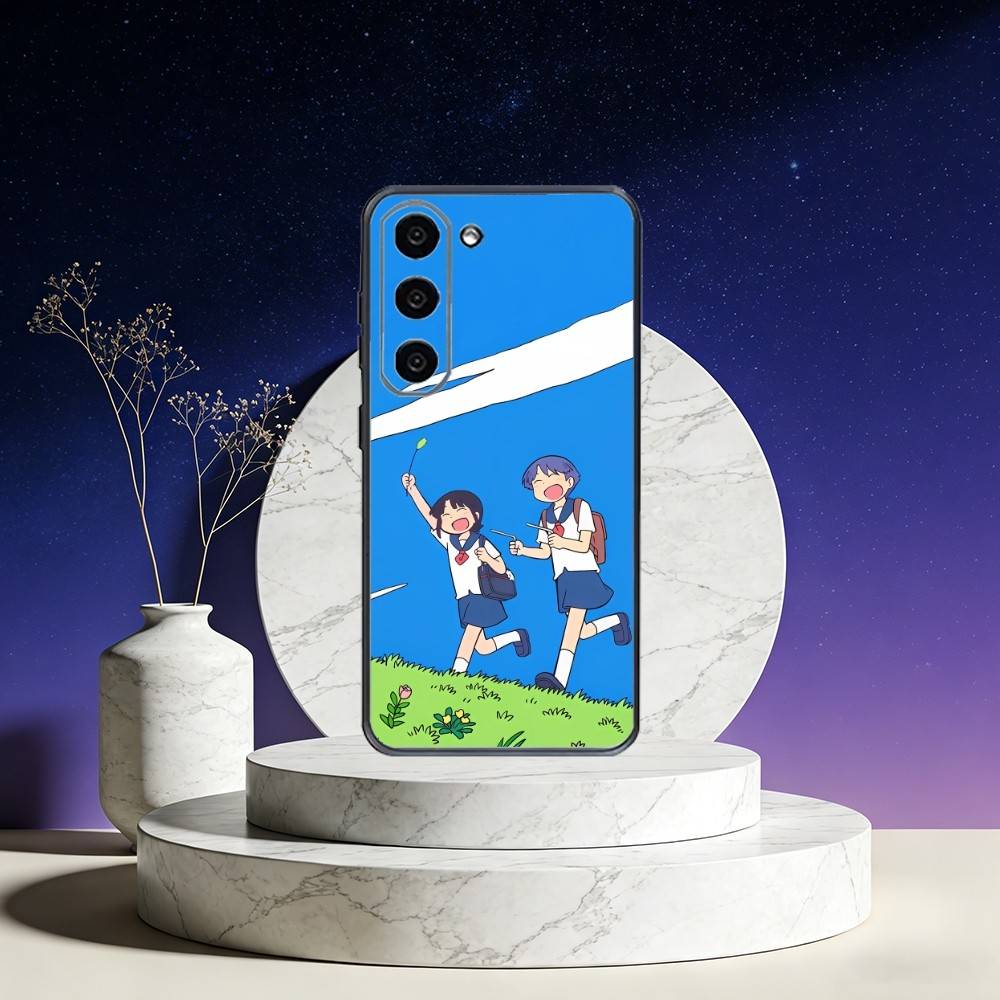 CITY THE ANIMATION Anime Phone Case For Samsung Galaxy A73,A72,A71,A70,A53,A52,A51,Others Soft Black Cover