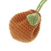 Orange Coin Purse Crochet Drawstring Bag Cute Drawstring Strawberry Shaped Crochet Purse Crochet Lemon Bag Coin Chargers