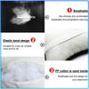 AABIG1 Car Neck Pillows Car Headrest Cushion Support Seat Accessories Stickers For Mercedes Benz GLC63 GLC43 GLC250 GLC300 X253 C253 W2
