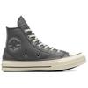 Converse Chuck 70 Puffed Up Comfortable Versatile Non-Slip Durable High-Top Skate Shoes Unisex Sneakers Dark-Gray A09349C