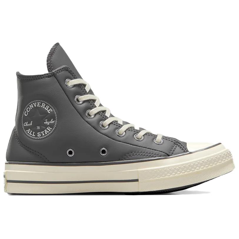 Converse Chuck 70 Puffed Up Comfortable Versatile Non-Slip Durable High-Top Skate Shoes Unisex Sneakers Dark-Gray A09349C