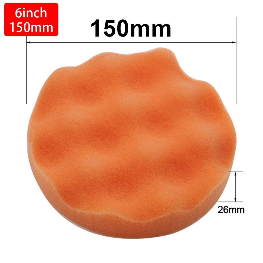 1Pcs Sponge Buffing Foam Sponge Polishing Pad Power Tools Accessories Polisher Drill Wheel Adapter Car Polishing Disc 3-7inch