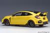 AUTOart Honda Civic Type R Limited Edition Sunlight Yellow II Finished Product 1/18 (FK8)