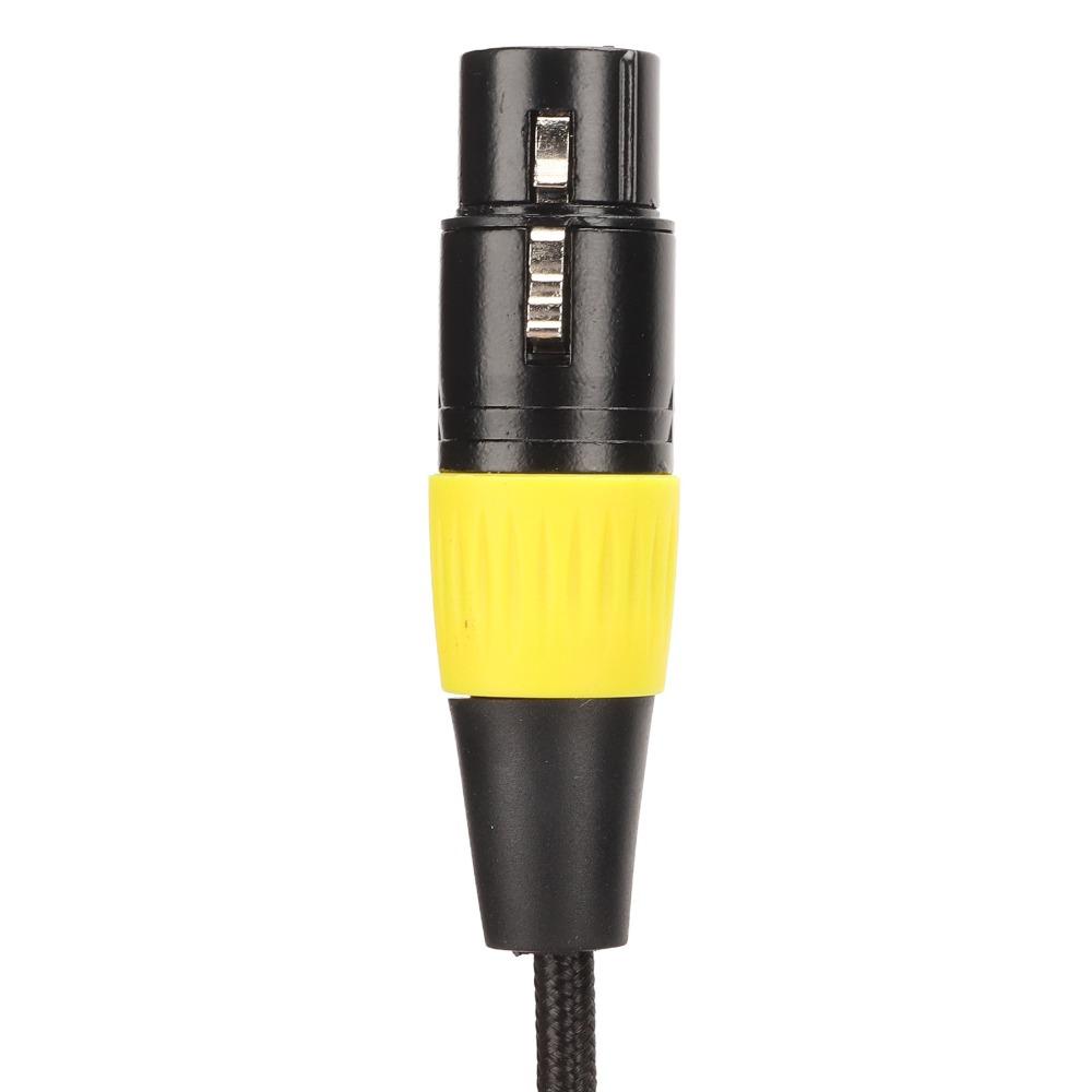 Flexible Type C Male to XLR Female Cable 3 Pin XLR USB C Microphone Cable  For Phone