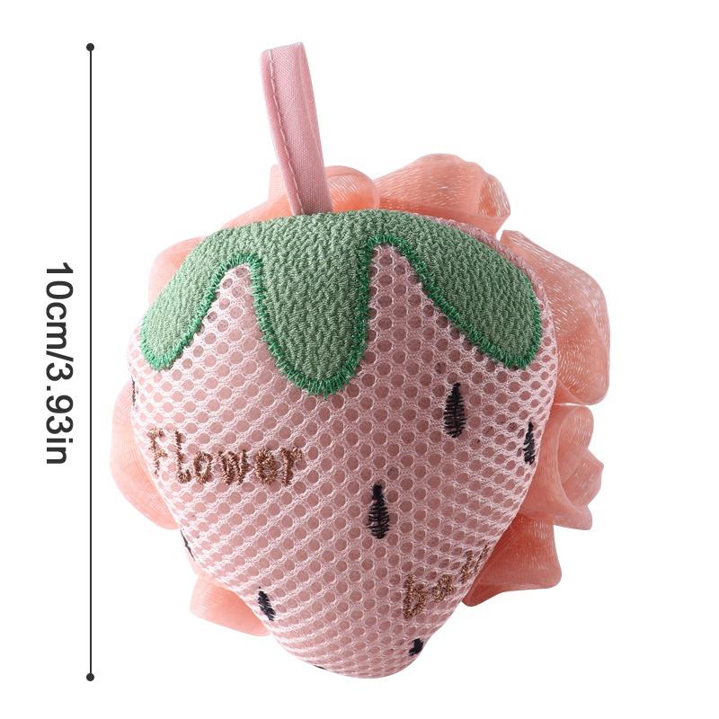 Мультяшная губка для ванны, двусторонняя щетка для душа, ручной скребок, легкий отшелушивающий инструмент для взрослых, домашняя ванная комната