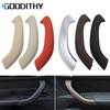 LHD RHD Car Interior Door Black Beige Carbon Left Right Pull Handle Outer Cover Trim Replacement For BMW X1 X2 F48 F49
