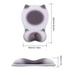 Ergonomic Wrist Support Mouse Pad to Improve Hand Postures and Alleviate Muscle Strain for Designers and Programmers Featuring NonSlip Stability