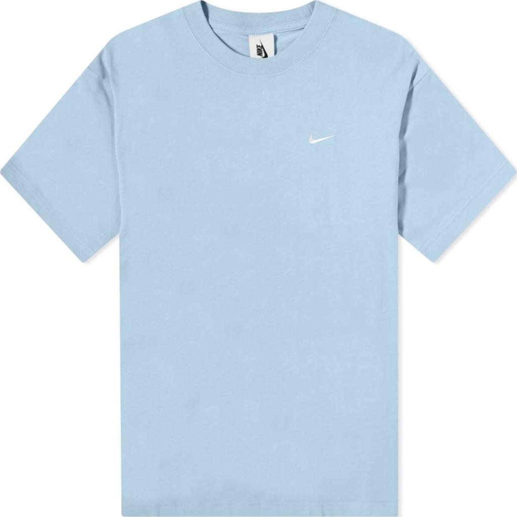 Nike Nikelab NRG Solo Swoosh Tee Celestine Blue/White Men Streetwear CV0559-436