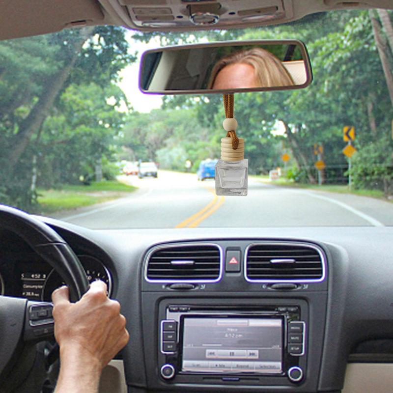 Подвесные пустые флаконы-диффузоры для автомобиля, флакон-подвеска для ароматерапии для автомобиля, дома, флаконы-диффузоры, устраняют запах в автомобиле, долговечные