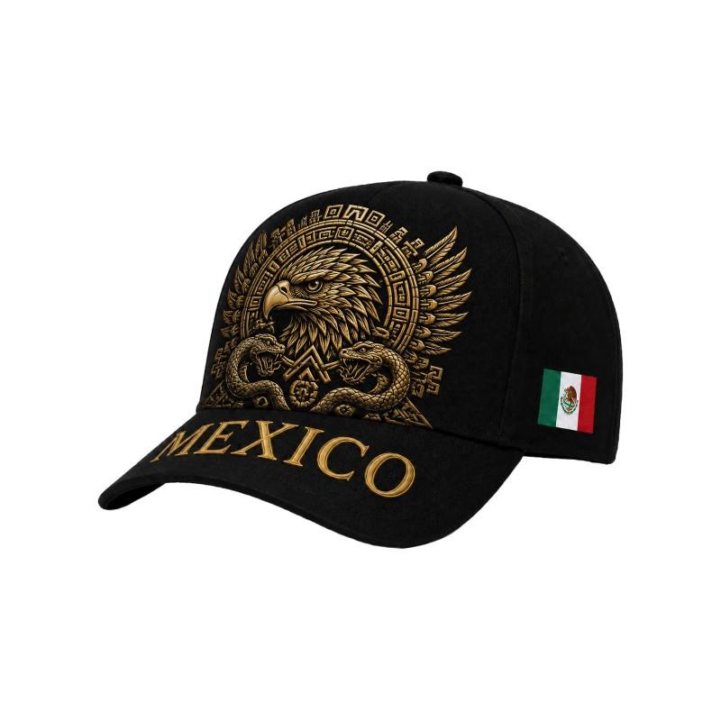 3D Digital Print Baseball Cap With Maya Totem Unisex Outdoor Sun Hat Travel Beach Cycling