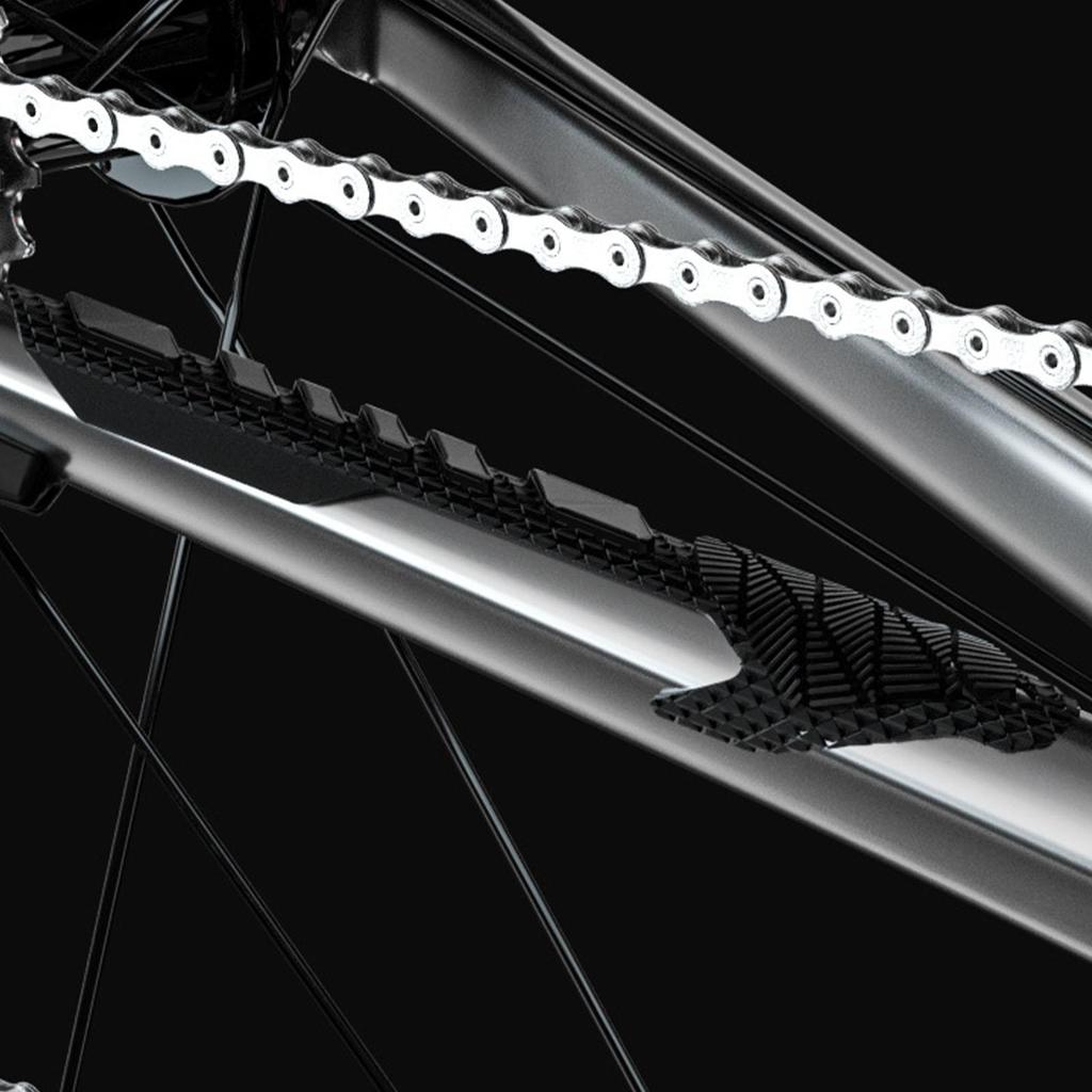 Chainstay Pad Silicone Bicycle Chain Guard Self-Adhesive Bike Frame Cover Protection Protective Chain Stay Pad for Mountain Bike