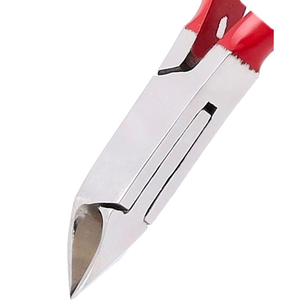 Cuticle Nippers Nail Clippers Cosmetic Scissors Manicure Spa Salon Red