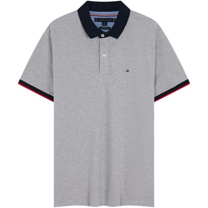 Tommy Hilfiger Мужская рубашка поло с коротким рукавом