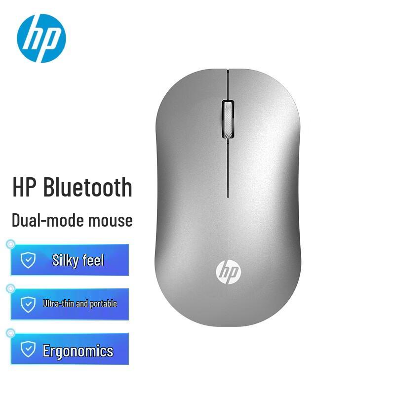 HP DM10 Беспроводная двухрежимная бесшумная портативная мышь