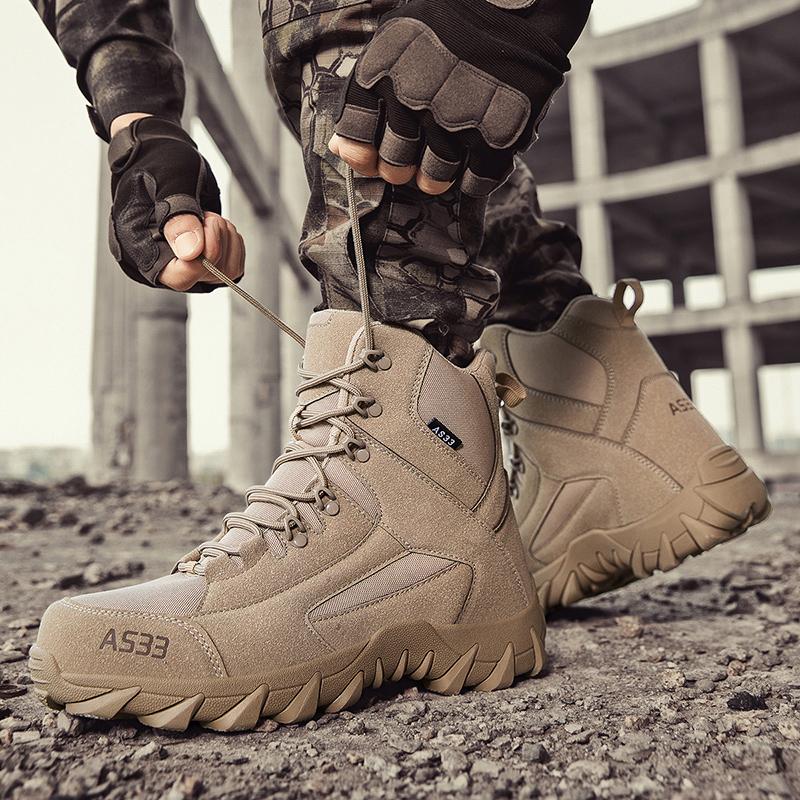 Мужские тренировочные ботинки для активного отдыха, походные ботинки, тактические ботинки, большие размеры 39-47
