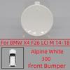 Front Rear Bumper Towing Hook Cover Shell Cap Hauling For BMW X4 F26 LCI M-Sport 2014-2018 #51118065883 51128066750