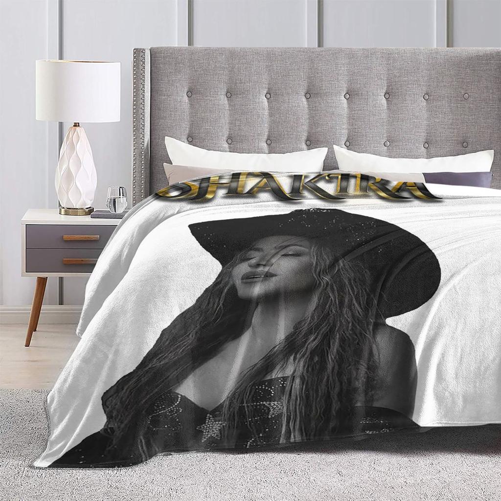 Shakira Tour 2025 Blanket Soft Warm Flannel Throw Blanket Plush for Bed Living room Picnic Travel Home Couch