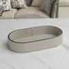PU Leather Jewelry Organizer Box Storage Box Storage Plate  Home Entrance