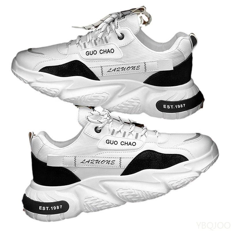 Новая летняя сетка Легкая дышащая мужская спортивная обувь повседневная удобная на толстой подошве увеличивающая рост мужская обувь