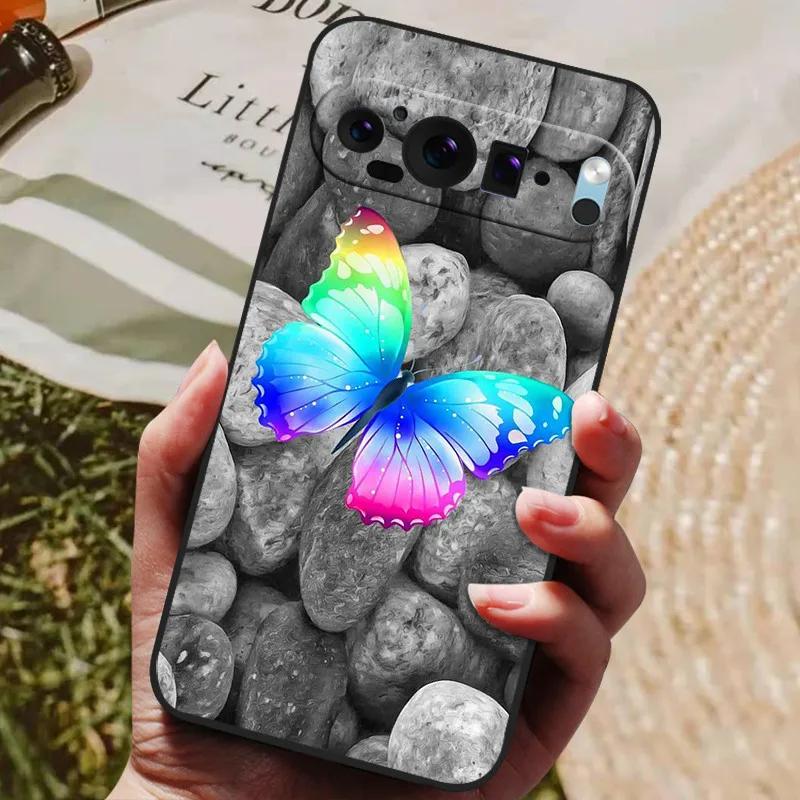 Чехол для Google Pixel 9 Pro XL Крутой Расписной Силиконовый ТПУ Мягкая Крышка для Googe Pixel 9 9 Pro 8A Чехлы Черные Защитные Оболочки