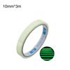 Fluorescent Tape Various Sizes Warning Stickers Green Luminous Tape Glow In The Dark Self Adhesive