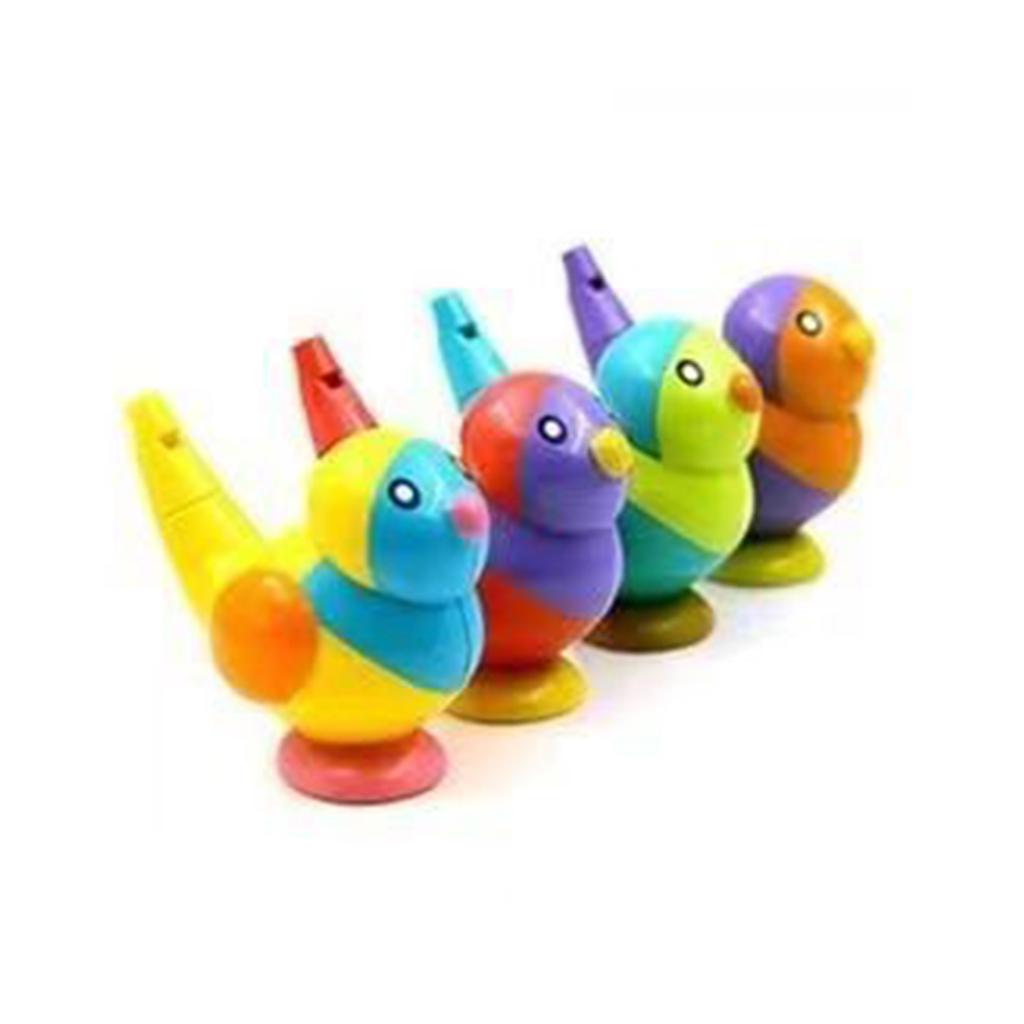 Красочная игрушка для ванны «Птица-свисток» для детей, забавная музыкальная игрушка для тренировки мышц рта и восприятия звуков, праздничная игрушка для вечеринки