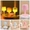 INS Atmosphere Light Macaron Night Light Girl Heart Candy Color Romantic Table Light LED Small Desktop Lamp Desktop Decoration