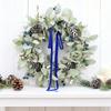 Grass Simulation Wreath Window Decoration Wall Hanging, Simulation Plant Berry Vine Ring Pendant