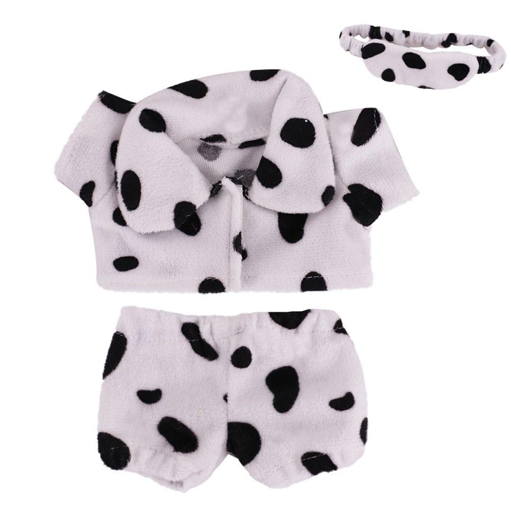 Рубашка Шорты Нашивка Одежда для кукол Аксессуары для кукол 20см Кукла Пижама Костюм Po Реквизит Мультяшное Животное Звезда Мини Блузка Брюки Комплект