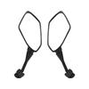 1 Pair Motorcycle Rear Mirror Adjustable Black Handlebar Side Mirror Replacement For HYOSUNG GT125R GT250R GT650R GT650S