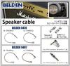 Акустический кабель Belden 8470, 3,0 фута (92см) с S-S штекерами